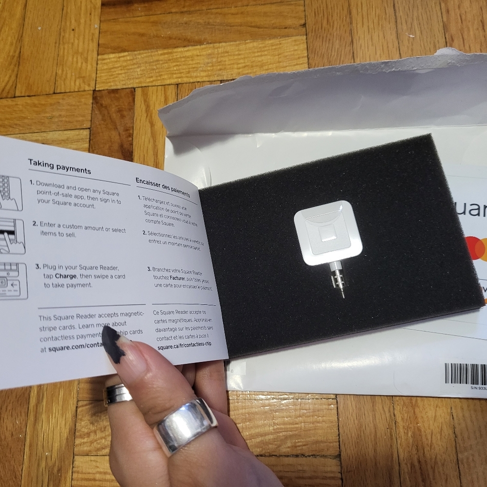 Square Reader - White - Picture 4 of 5